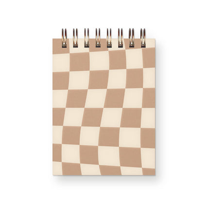 Ruff House Print Shop - Checkerboard Mini Jotter Notebook