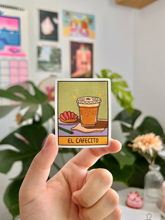 Marlene Vega Studio - El Cafecito Sticker