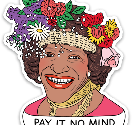 THE FOUND - Marsha P. Johnson Die Cut Sticker