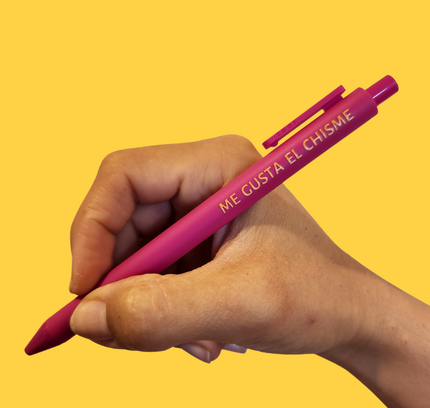 Ana Karen Loves Paper - Me Gusta El Chisme Pink Ink Pen