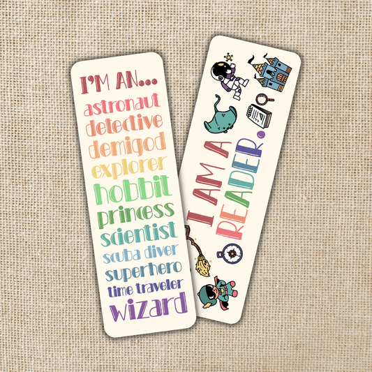 Wildly Enough - I'm a Reader Bookmark