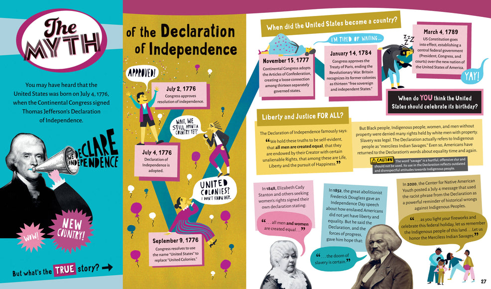 Barefoot Books - America's Founding Myths… And What REALLY happened