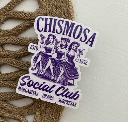 Lalatina Shop - Funny chismosa sticker mexican hispanic latina vinyl sticker