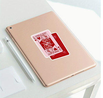 inviting affairs paperie - Queen of Books Sticker