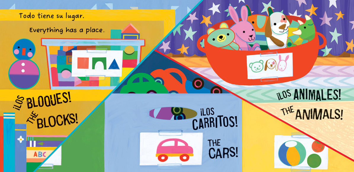 Barefoot Books - The Clean-Up Monster / El Monstruo de la Limpieza