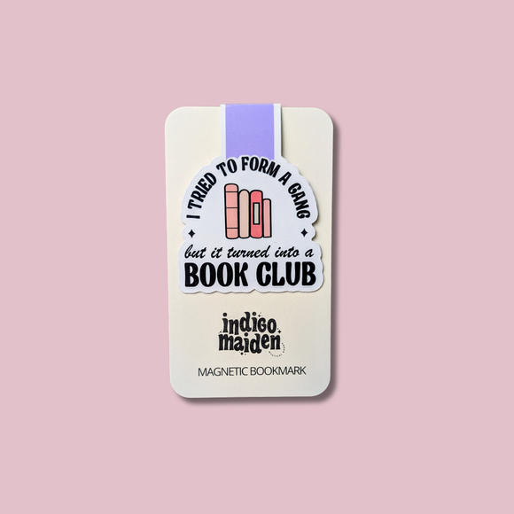 Indigo Maiden - Book Club Gang Magnetic Bookmark