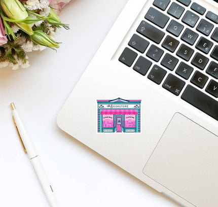 Limes & Lilly - Cute Bookstore Vinyl Sticker | Bookish Stickers | Bookish