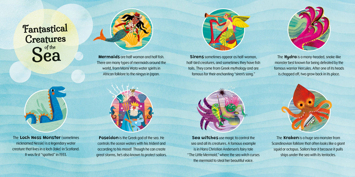 Barefoot Books - Mermaids and Other Creatures of the Sea