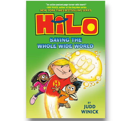 Hilo Book 2: Saving the Whole Wide World : (A Graphic Novel)