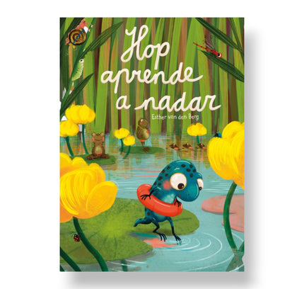 Hop aprende a nadar