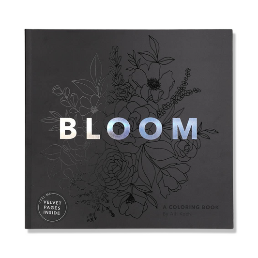 Paige Tate & Co. - Bloom: Adult Coloring Book with Bonus Velvet Pages