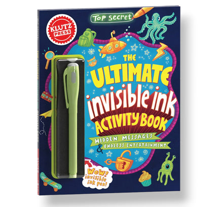 Top Secret: The Ultimate Invisible Ink Activity Book (Klutz Activity Book)