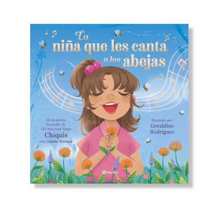 La niña que les canta a las abejas