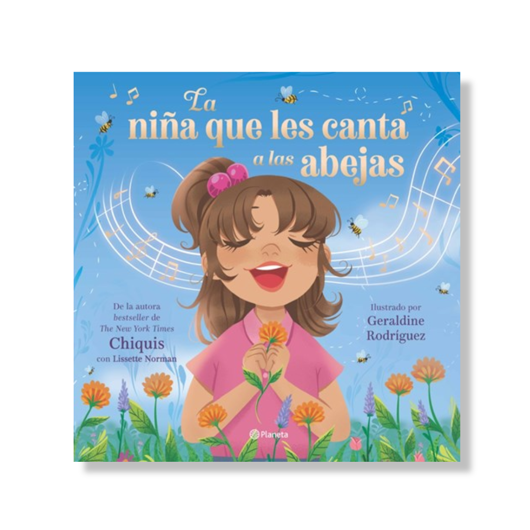 La niña que les canta a las abejas