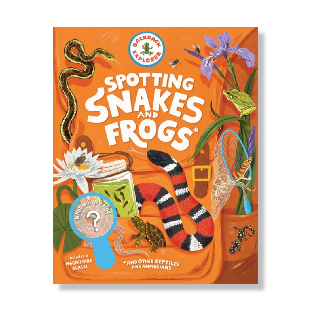 Hachette Book Group  Cover for Backpack Explorer: Spotting Snakes and Frogs, and Other Reptiles and Amphibians Backpack Explorer: Spotting Snakes and Frogs, and Other Reptiles and Amphibians:  What Will You Find?