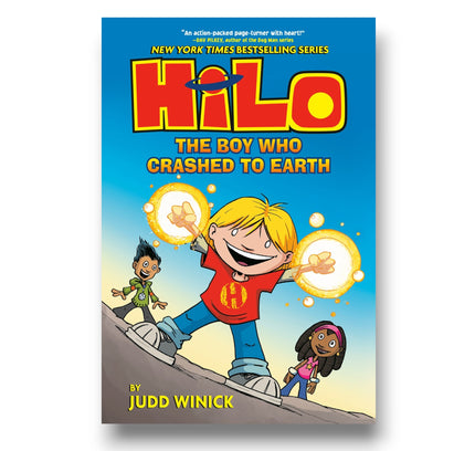 Hilo Book 1: The Boy Who Crashed to Earth : (A Graphic Novel)