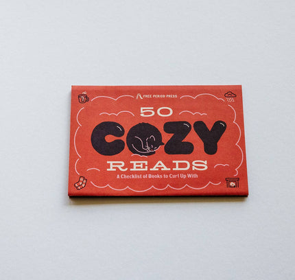 Free Period Press - 50 Cozy Reads: A Checklist of Books to Curl Up With