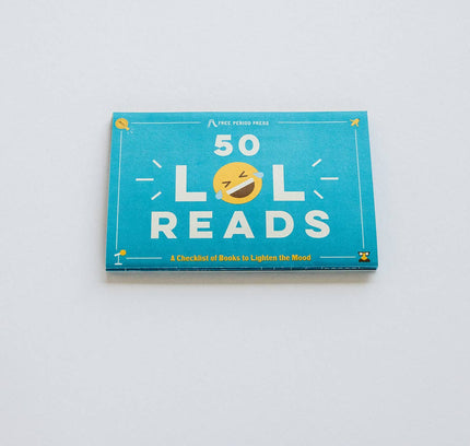 Free Period Press - 50 LOL Reads: A Checklist of Books to Lighten the Mood